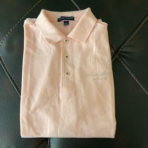 Beverly Hill Hotel Pink Polo Shirt